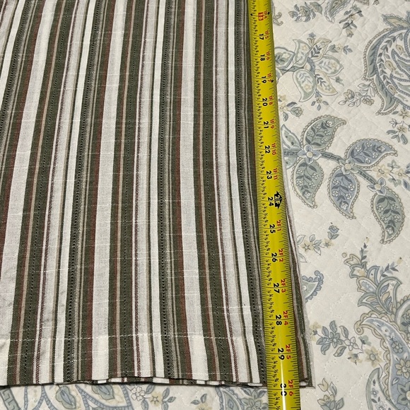 Commense Linen/Cotton Striped Vest & Mid-Waist Striped Wide-Leg Pants Set - Picture 13 of 16